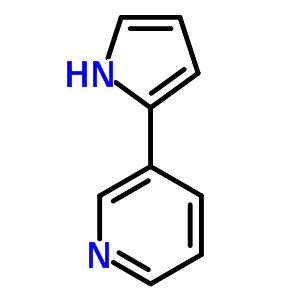 3-Pyrrol-2-ylpyridineStructure,494-98-4Structure 3-Pyrrol-2-ylpyridine Structure,494-98-4Structure