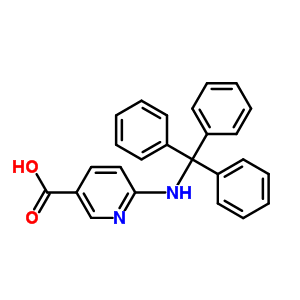 6-Tritylamino-nicotinic acid Structure,49647-10-1Structure