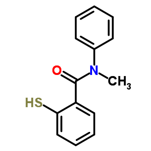2-Mercapto-n-methyl-n-phenylbenzamideStructure,49848-22-8Structure 2-Mercapto-n-methyl-n-phenylbenzamide Structure,49848-22-8Structure