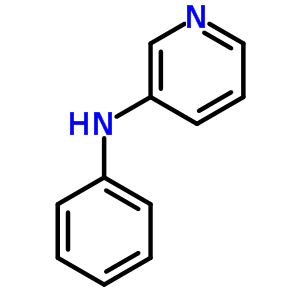 N-苯基-3-吡啶胺結(jié)構(gòu)式_5024-68-0結(jié)構(gòu)式