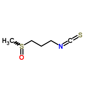 3-Methylsulfinyl propyl isothiocyanateStructure,505-44-2Structure 3-Methylsulfinyl propyl isothiocyanate Structure,505-44-2Structure