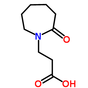 3-(2-氧代氮雜環(huán)庚-1-基)丙酸結(jié)構(gòu)式_505026-81-3結(jié)構(gòu)式