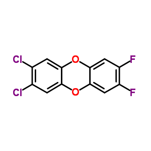 2,3-Dichloro-7,8-difluorodibenzo-p-dioxinStructure,50585-42-7Structure 2,3-Dichloro-7,8-difluorodibenzo-p-dioxin Structure,50585-42-7Structure