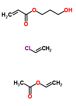 2-Propenoic acid, 3-hydroxypropyl ester, polymer with chloroethene and ethenyl acetateStructure,50660-45-2Structure 2-Propenoic acid, 3-hydroxypropyl ester, polymer with chloroethene and ethenyl acetate Structure,50660-45-2Structure