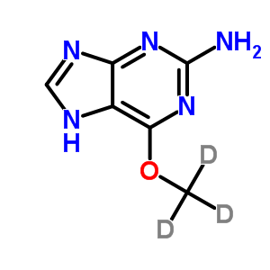 6-O-methyl-d3-guanineStructure,50704-43-3Structure 6-O-methyl-d3-guanine Structure,50704-43-3Structure