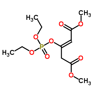 3-(Diethoxyphosphinyloxy)-2-pentenedioic acid dimethyl esterStructure,50708-20-8Structure 3-(Diethoxyphosphinyloxy)-2-pentenedioic acid dimethyl ester Structure,50708-20-8Structure