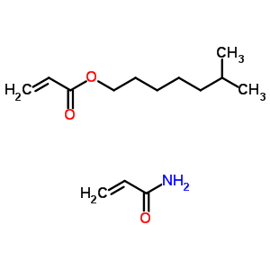 2-Propenoic acid, isooctyl ester, polymer with 2-propenamideStructure,50922-82-2Structure 2-Propenoic acid, isooctyl ester, polymer with 2-propenamide Structure,50922-82-2Structure