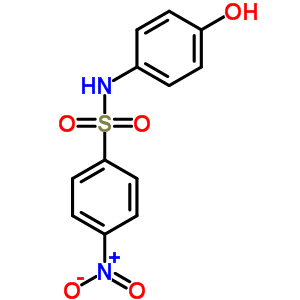 Benzenesulfonamide,n-(4-hydroxyphenyl)-4-nitro-Structure,50994-51-9Structure Benzenesulfonamide,n-(4-hydroxyphenyl)-4-nitro- Structure,50994-51-9Structure
