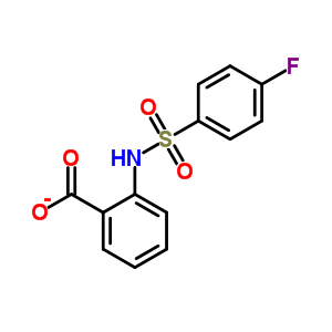2-(((4-Fluorophenyl)sulfonyl)amino)-benzoicacid Structure,51012-30-7Structure