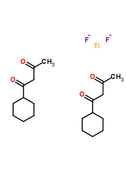 Difluorobis(1-phenyl-1,3-butanedionato)titanium (iv)Structure,51064-85-8Structure Difluorobis(1-phenyl-1,3-butanedionato)titanium (iv) Structure,51064-85-8Structure