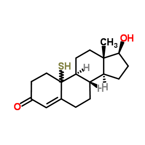 17-Hydroxy-10-mercaptoestr-4-en-3-oneStructure,51101-80-5Structure 17-Hydroxy-10-mercaptoestr-4-en-3-one Structure,51101-80-5Structure