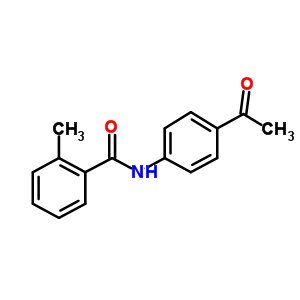 N-(4-acetylphenyl)-2-methylbenzamideStructure,5116-70-1Structure N-(4-acetylphenyl)-2-methylbenzamide Structure,5116-70-1Structure