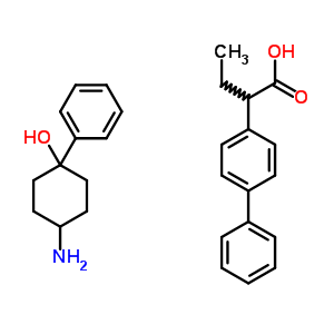 (E)-4-amino-1-phenyl-cyclohexanol alpha-ethyl-4-biphenylacetateStructure,51171-84-7Structure (E)-4-amino-1-phenyl-cyclohexanol alpha-ethyl-4-biphenylacetate Structure,51171-84-7Structure