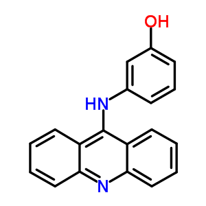 3-(Acridin-9-ylamino)-phenolStructure,51208-19-6Structure 3-(Acridin-9-ylamino)-phenol Structure,51208-19-6Structure