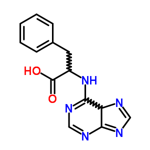 3-Phenyl-2-(5h-purin-6-ylamino)propanoic acidStructure,51211-24-6Structure 3-Phenyl-2-(5h-purin-6-ylamino)propanoic acid Structure,51211-24-6Structure