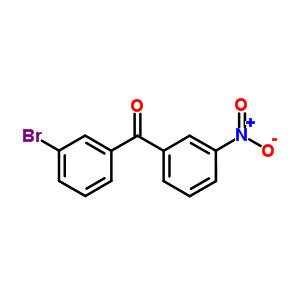 3-Bromo-3’-nitrobenzophenoneStructure,51339-38-9Structure 3-Bromo-3’-nitrobenzophenone Structure,51339-38-9Structure