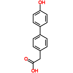 P-hydroxybiphenylacetic acidStructure,51350-23-3Structure P-hydroxybiphenylacetic acid Structure,51350-23-3Structure