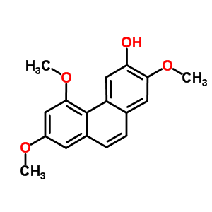 2,5,7-Trimethoxy-3-phenanthrenolStructure,51415-00-0Structure 2,5,7-Trimethoxy-3-phenanthrenol Structure,51415-00-0Structure