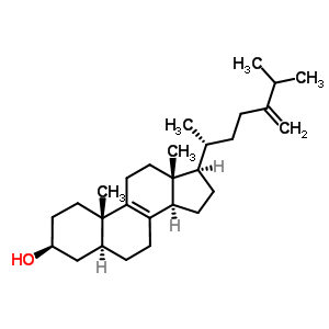 8(9),(5-Alpha)-cholesten-24-methylene-3-beta-olStructure,516-86-9Structure 8(9),(5-Alpha)-cholesten-24-methylene-3-beta-ol Structure,516-86-9Structure