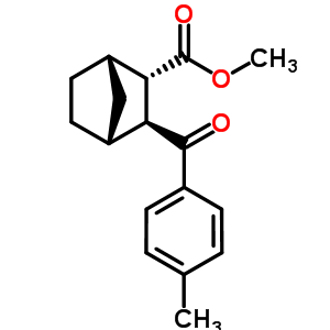 外-3-(4-甲基苯甲酰)-雙環(huán)[2.2.1]庚烷-內(nèi)-2-羧酸甲酯結(jié)構(gòu)式_517892-19-2結(jié)構(gòu)式