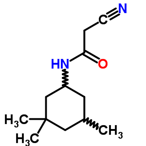 Acetamide,2-cyano-n-(3,3,5-trimethylcyclohexyl)-Structure,51838-00-7Structure Acetamide,2-cyano-n-(3,3,5-trimethylcyclohexyl)- Structure,51838-00-7Structure