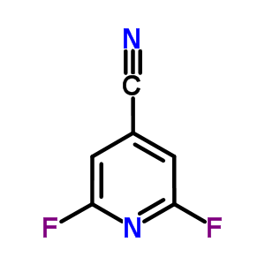 2,6-Difluoro-4-cyano-pyridineStructure,51991-35-6Structure 2,6-Difluoro-4-cyano-pyridine Structure,51991-35-6Structure