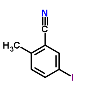 5-碘-2-甲基苯甲腈結構式_52107-68-3結構式