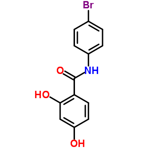 Benzamide,n-(4-bromophenyl)-2,4-dihydroxy-Structure,52189-57-8Structure Benzamide,n-(4-bromophenyl)-2,4-dihydroxy- Structure,52189-57-8Structure