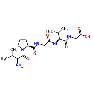 Valyl-prolyl-glycyl-valyl-glycineStructure,52231-42-2Structure Valyl-prolyl-glycyl-valyl-glycine Structure,52231-42-2Structure