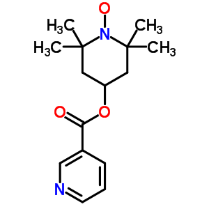 1-Oxyl-2,2,6,6-tetramethyl 4-piperidinyl nicotinateStructure,52286-91-6Structure 1-Oxyl-2,2,6,6-tetramethyl 4-piperidinyl nicotinate Structure,52286-91-6Structure