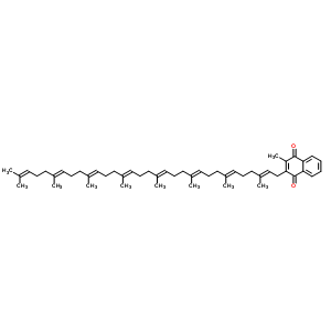 Vitamin MK 8Structure,523-38-6Structure Vitamin MK 8 Structure,523-38-6Structure