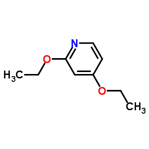 2,4-DiethoxypyridineStructure,52311-30-5Structure 2,4-Diethoxypyridine Structure,52311-30-5Structure