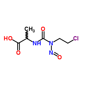 N-(2-chloroethyl)-1-nitrosocarbamoylalanineStructure,52320-86-2Structure N-(2-chloroethyl)-1-nitrosocarbamoylalanine Structure,52320-86-2Structure