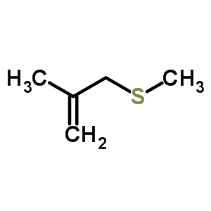 3-(甲基硫代)-2-甲基丙烯結(jié)構(gòu)式_52326-10-0結(jié)構(gòu)式