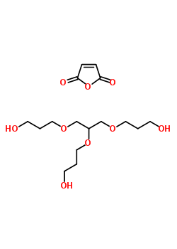 Polypropylene glycol glycerol triether, maleic anhydride polyesterStructure,52408-85-2Structure Polypropylene glycol glycerol triether, maleic anhydride polyester Structure,52408-85-2Structure