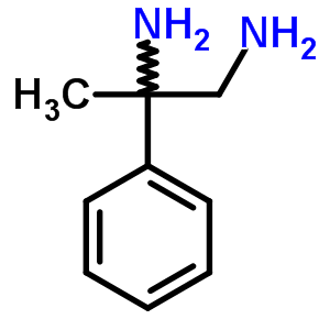 1,2-Propanediamine, 2-phenyl-Structure,5257-35-2Structure 1,2-Propanediamine, 2-phenyl- Structure,5257-35-2Structure