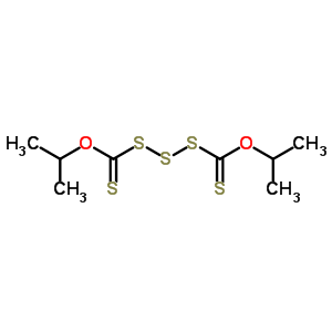 Bis(isopropoxythiocarbonyl) trisulfideStructure,52584-27-7Structure Bis(isopropoxythiocarbonyl) trisulfide Structure,52584-27-7Structure
