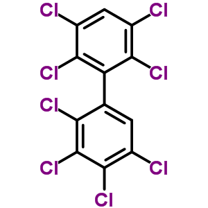 2,2,3,3,4,5,5,6-八氯聯(lián)苯結(jié)構(gòu)式_52663-75-9結(jié)構(gòu)式