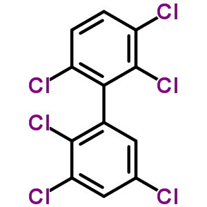2,2’,3,3’,5,6’-HexachlorobiphenylStructure,52744-13-5Structure 2,2’,3,3’,5,6’-Hexachlorobiphenyl Structure,52744-13-5Structure