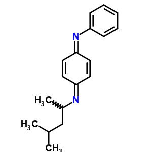 Benzenamine, n-4-(1,3-dimethylbutyl)imino-2,5-cyclohexadien-1-ylidene-Structure,52870-46-9Structure Benzenamine, n-4-(1,3-dimethylbutyl)imino-2,5-cyclohexadien-1-ylidene- Structure,52870-46-9Structure