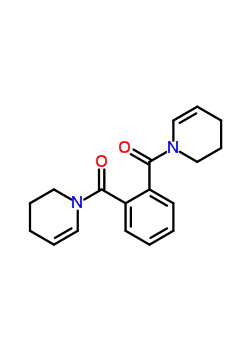 1,1’-(1,2-Phenylenedicarbonyl)bis(1,2,3,4-tetrahydropyridine)Structure,52881-76-2Structure 1,1’-(1,2-Phenylenedicarbonyl)bis(1,2,3,4-tetrahydropyridine) Structure,52881-76-2Structure