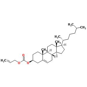 Carbonic acid allyl 3beta-cholesteryl esterStructure,52884-84-1Structure Carbonic acid allyl 3beta-cholesteryl ester Structure,52884-84-1Structure
