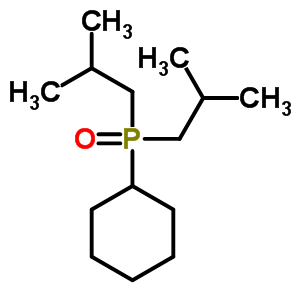 Cyclohexyldiisobutylphosphine oxideStructure,52911-34-9Structure Cyclohexyldiisobutylphosphine oxide Structure,52911-34-9Structure