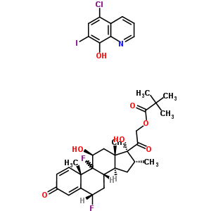 Locacorten-vioformStructure,52932-94-2Structure Locacorten-vioform Structure,52932-94-2Structure