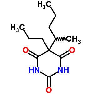 5-(1-Methylbutyl)-5-propylbarbituric acidStructure,52944-67-9Structure 5-(1-Methylbutyl)-5-propylbarbituric acid Structure,52944-67-9Structure