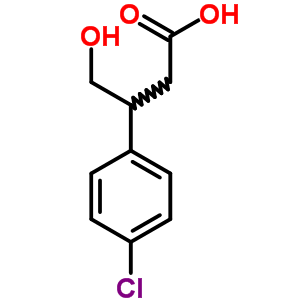 3-(4-Chlorophenyl)-4-hydroxybutyric acidStructure,52977-95-4Structure 3-(4-Chlorophenyl)-4-hydroxybutyric acid Structure,52977-95-4Structure