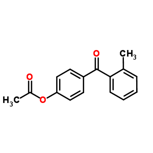 4-Acetoxy-2’-methylbenzophenoneStructure,52981-06-3Structure 4-Acetoxy-2’-methylbenzophenone Structure,52981-06-3Structure