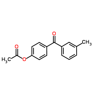 4-Acetoxy-3’-methylbenzophenoneStructure,52981-07-4Structure 4-Acetoxy-3’-methylbenzophenone Structure,52981-07-4Structure