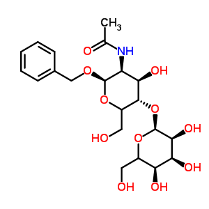 Benzyl 2-acetamido-2-deoxy-4-o-(beta-d-galactopyranosyl)-beta-d-glucopyranosideStructure,53167-38-7Structure Benzyl 2-acetamido-2-deoxy-4-o-(beta-d-galactopyranosyl)-beta-d-glucopyranoside Structure,53167-38-7Structure