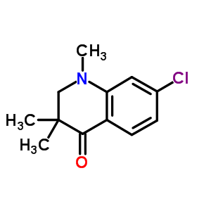 7-Chloro-2,3-dihydro-1,3,3-trimethylquinolin-4(1h)-oneStructure,53207-53-7Structure 7-Chloro-2,3-dihydro-1,3,3-trimethylquinolin-4(1h)-one Structure,53207-53-7Structure